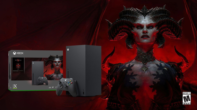 Microsoft официально анонсировала бандл Xbox Series X с Diablo IV